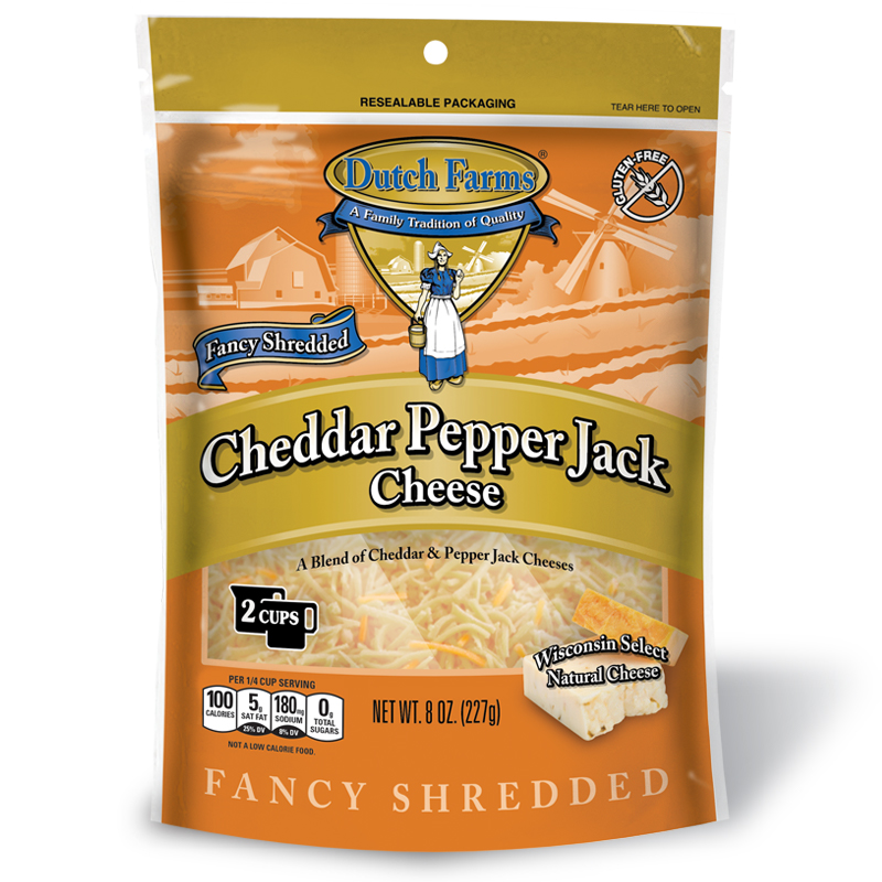 Fancy Shredded Cheddar Pepper Jack
