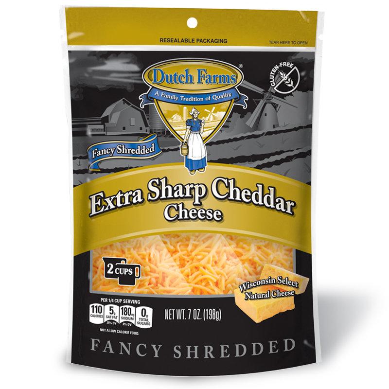 Fancy Shredded Extra Sharp Cheddar