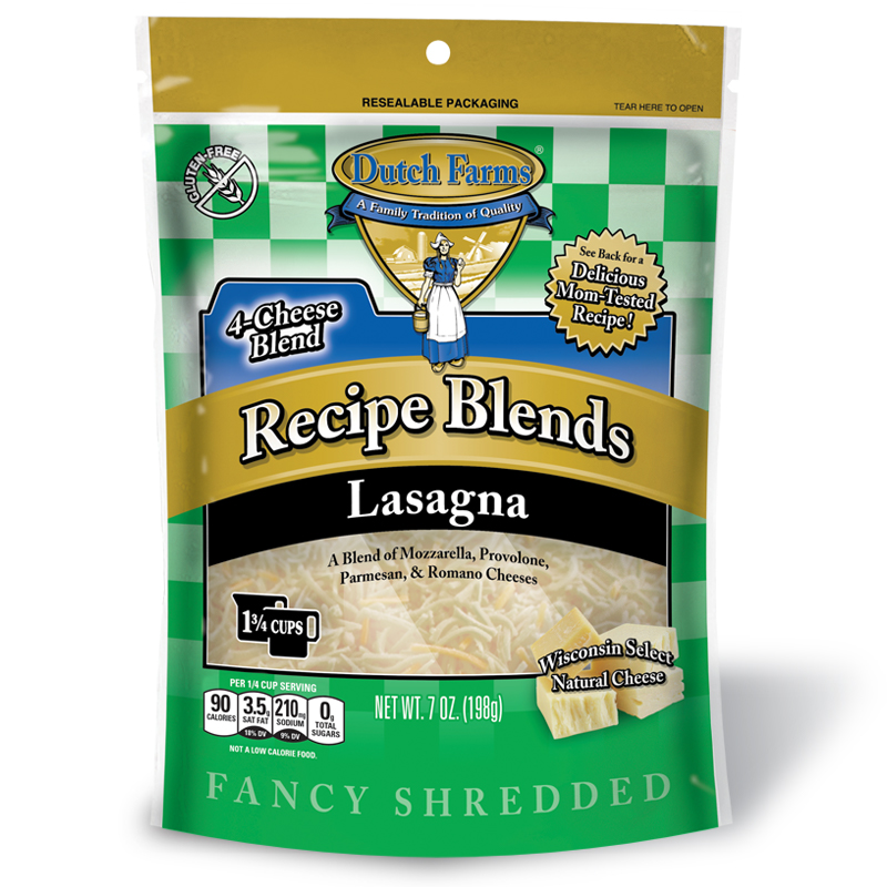 Recipe Blends Fancy Shredded Lasagna