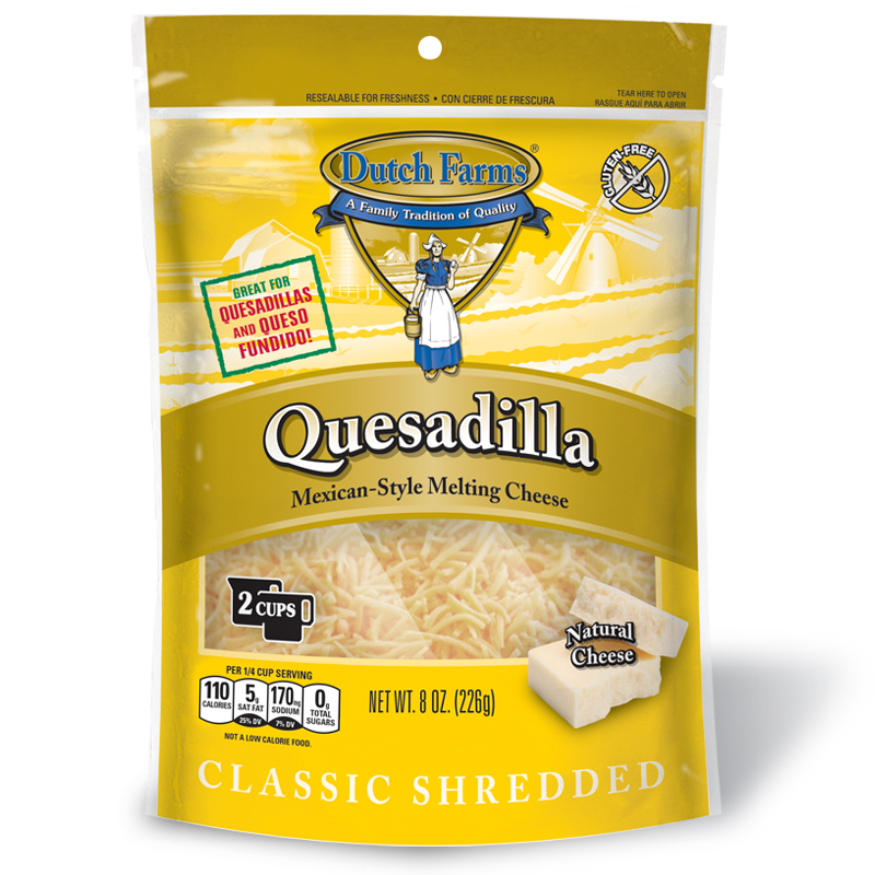 Fancy Shredded Quesadilla