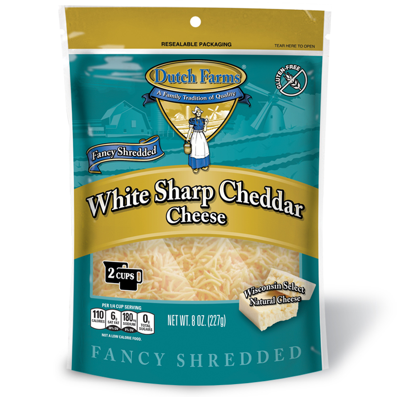 Fancy Shredded White Sharp Cheddar