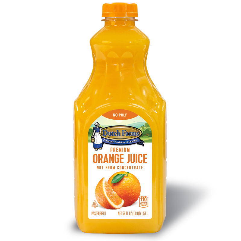 Premium No Pulp Orange Juice