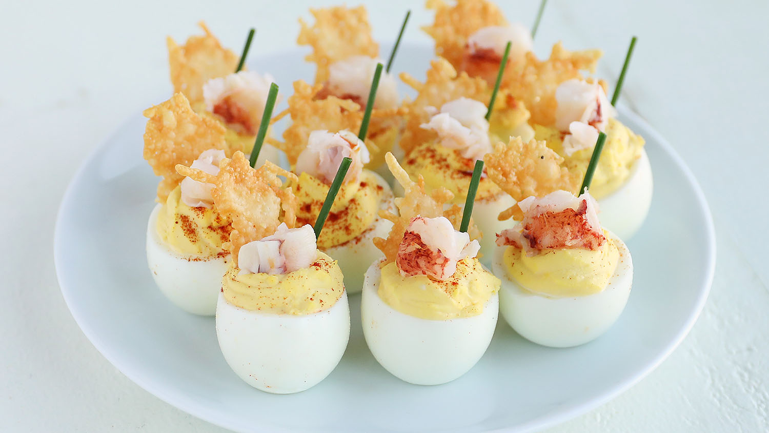 Lobster Deviled Eggs Dutch Farms