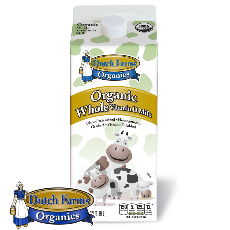Organic Vitamin D Whole Milk