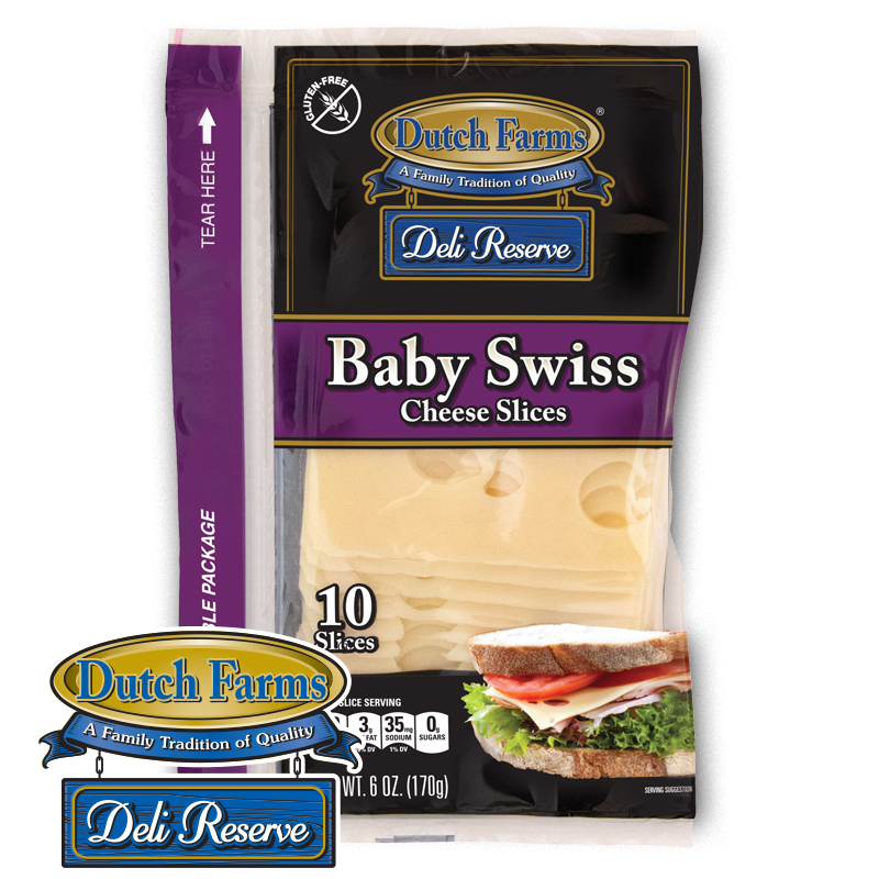 Deli Reserve Baby Swiss Slices