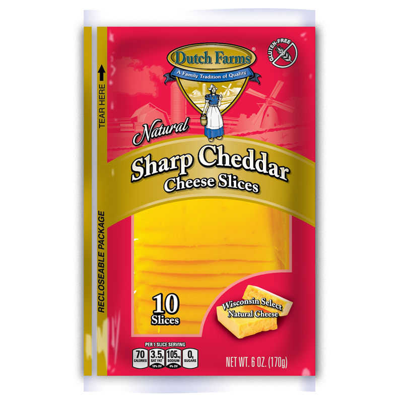 Sharp Cheddar Slices