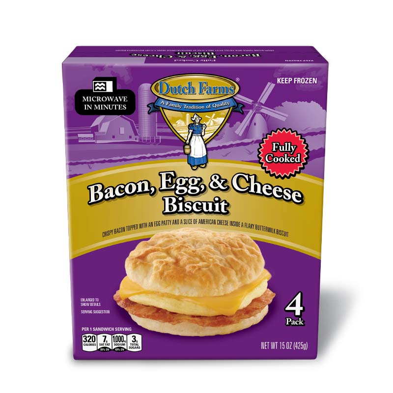 Bacon, Egg, & Cheese Biscuit 4-Pack