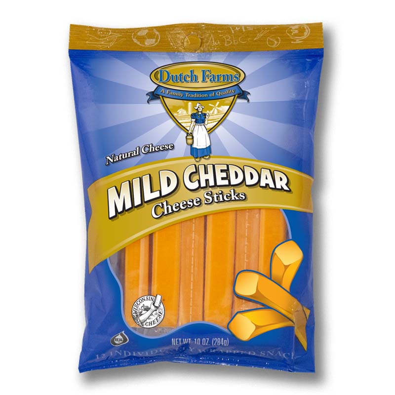 Mild Cheddar Cheese Sticks