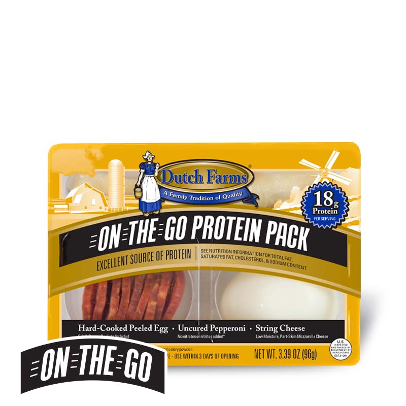OTG Protein Pack Hard-Cooked Egg, Pepperoni, String Cheese