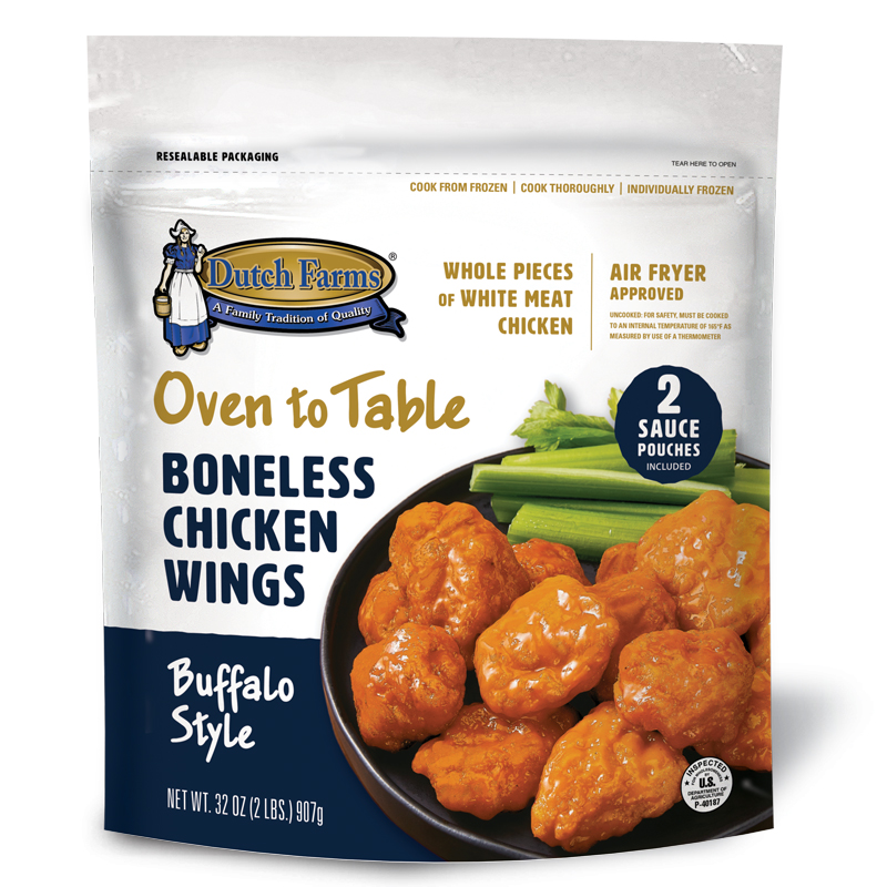 Buffalo Style Boneless Chicken Wings