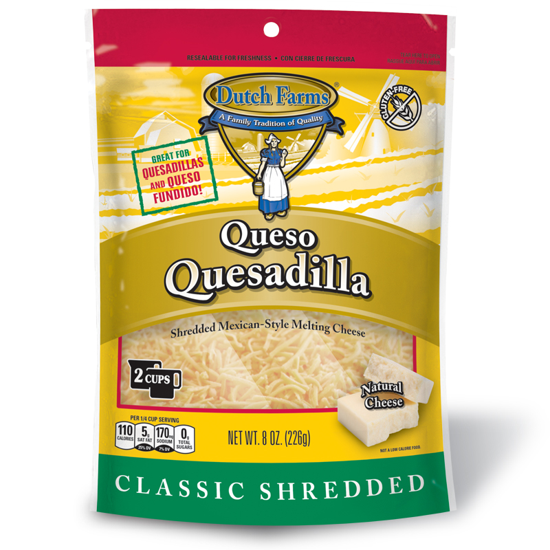 Fancy Shredded Quesadilla